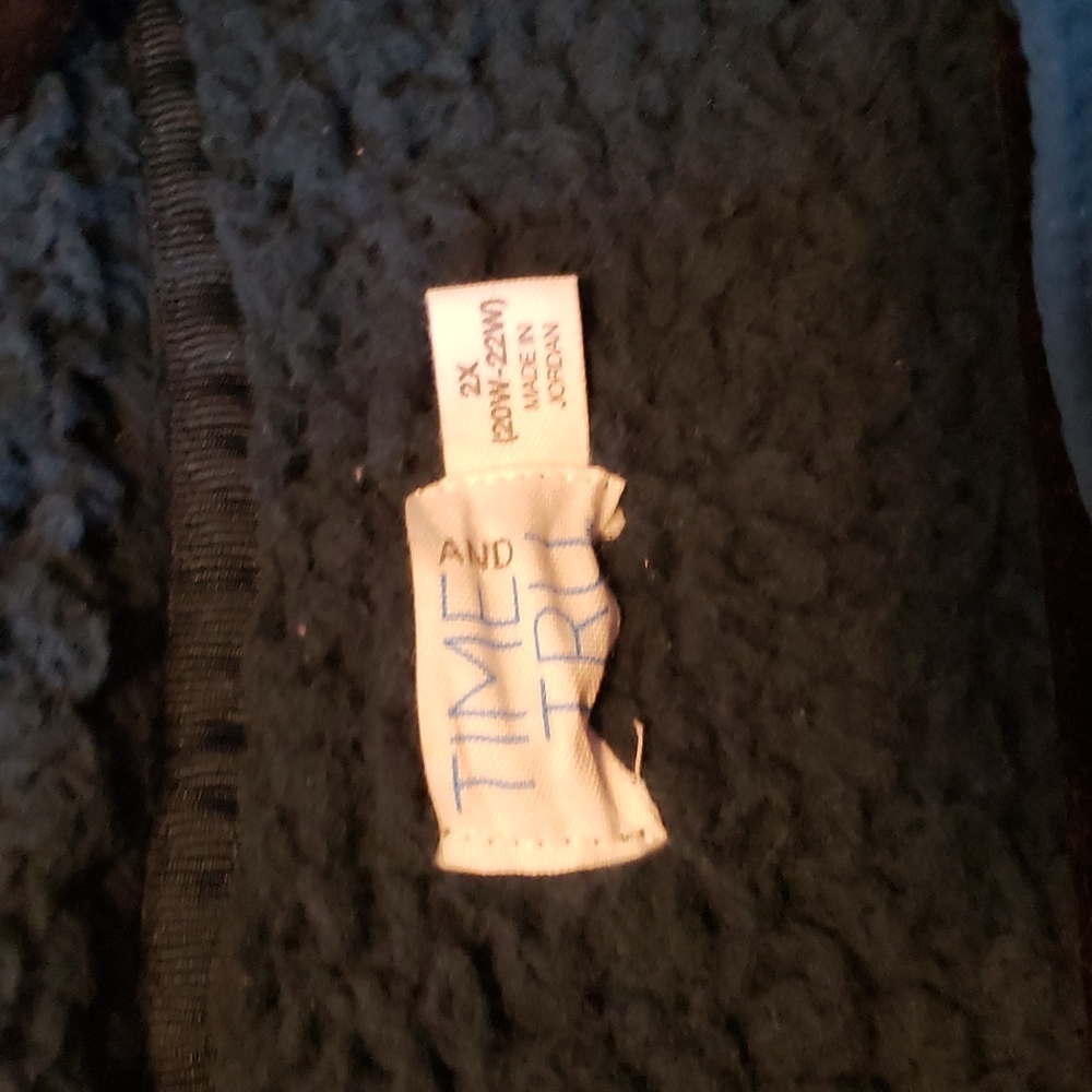 Fuzzy Half Zip Pullover - image 2